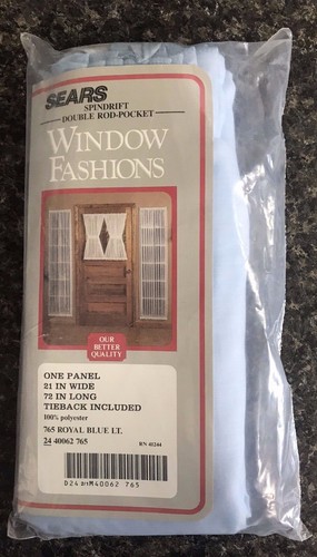 Vintage sears curtains window - curtains,