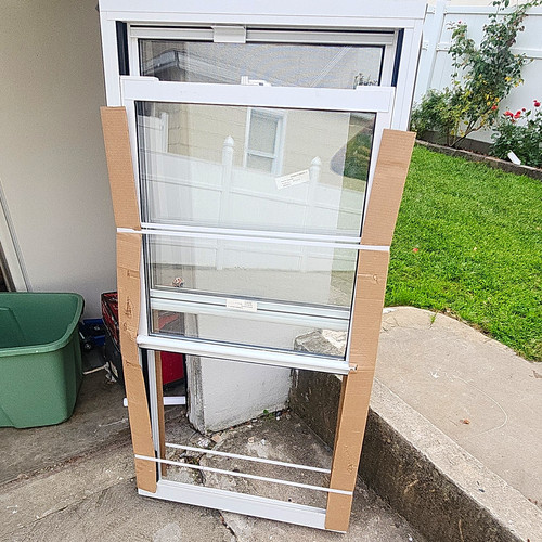 Vinyl single hung - single-hung, window